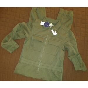 Fern Green Lounge suit Jumpsuit Sz M